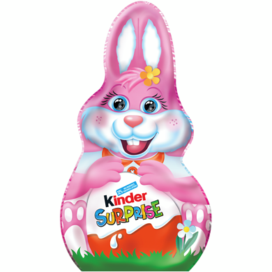Kinder Lapin de Pâques en chocolat creux (rose) avec jouet surprise 75 g, 7,33 $/100g