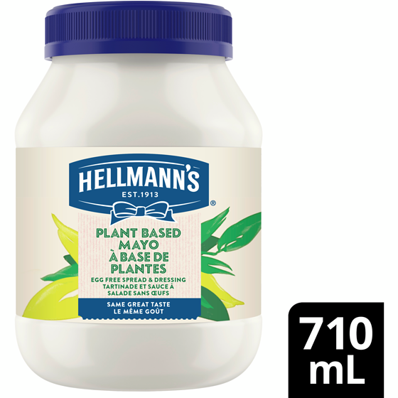 Hellmann’s Tartinade et sauce à salade sans œufs à base de plantes 710 ml, 0,84 $/100ml