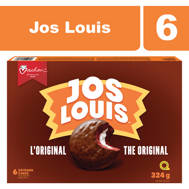 Vachon Gâteaux Jos Louis L’original 324 g, 1,23 $/100g