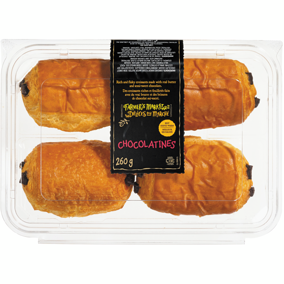 Délices du Marché Chocolatines 260 g, 2,31 $/100g