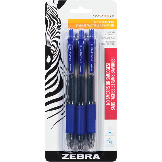 Sarasa Gel Pens, Blue 2x1.0 ea, $2.75/1ea