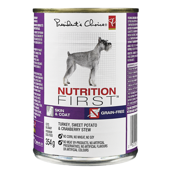 PC Nutrition First Turkey, Sweet Potato & Cranberry Stew Premium Dog Food PC.ca
