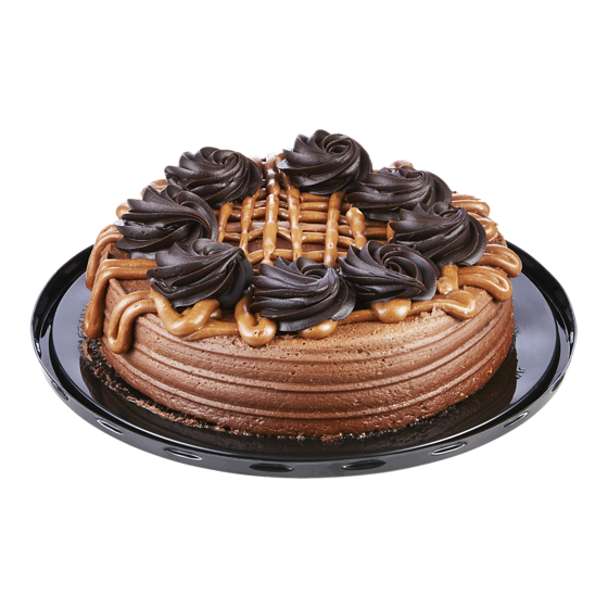 null Chocolate Caramel Single Layer Cake 510 g, $1.96/100g
