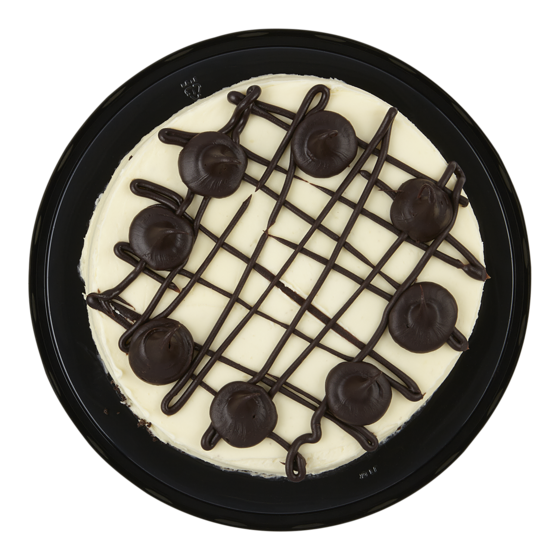 null Chocolate and Cream Cheese Single Layer Cake 510 g, $1.96/100g