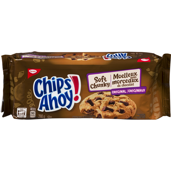 Christie Chips Ahoy Soft & Chunky Original Cookies 290 g, $1.29/100g