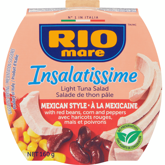 Rio Mare Salade de thon à la mexicaine 160 g, 3,31 $/100g