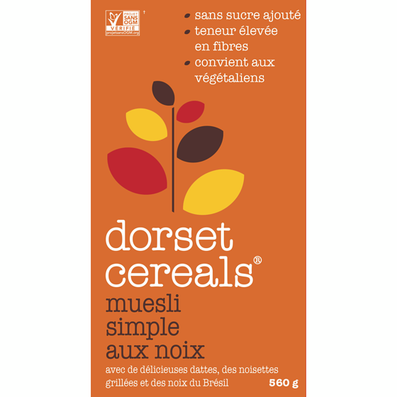 Dorset Müesli – Bourré de noix tout simplement 560 g, 1,34 $/100g