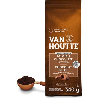 Belgian Chocolate Light, Ground Coffee 