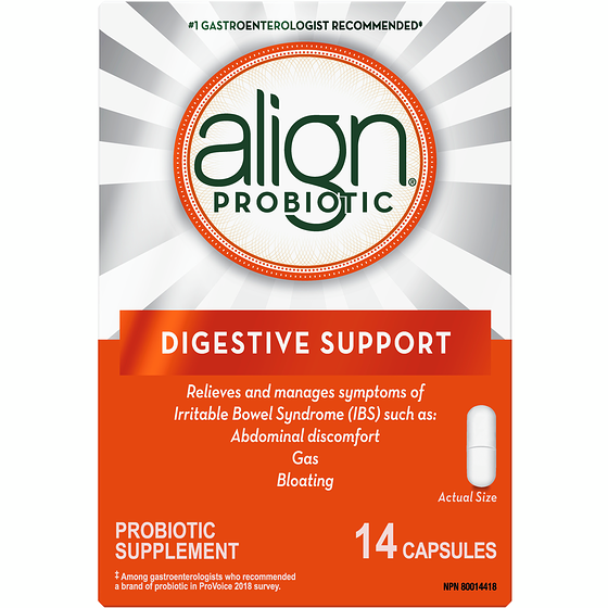 Align Daily Probiotic Capsules | Digestive Support Probiotics | 14 Count 14 ea, $1.71/1ea