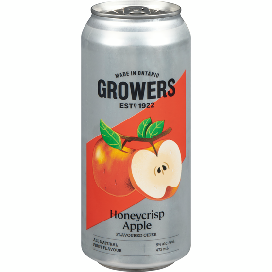 Growers Honeycrisp Apple Cider (ID required at pick-up) 473 ml, $0.86/100ml