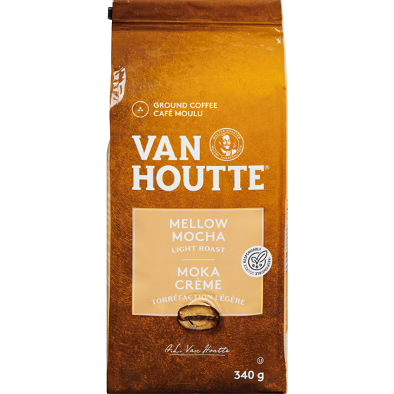 Van Houtte Mellow Mocha Light Ground Coffee 340 g, $4.12/100g