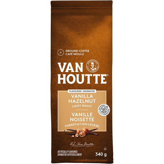 Van Houtte Van Houtte Vanille noisette café moulu, 340 g, peut être utilisé avec les cafetières Keurig 340 g, 5,59 $/100g
