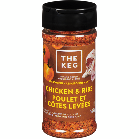 The Keg Chicken & Rib Seasoning 168 g, $3.57/100g