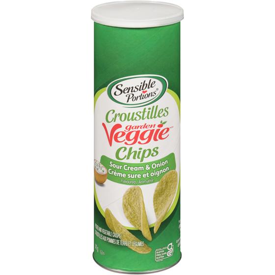 Sensible Portions Garden Veggie Chips, Sour Cream & Onion 141 g, $2.48/100g