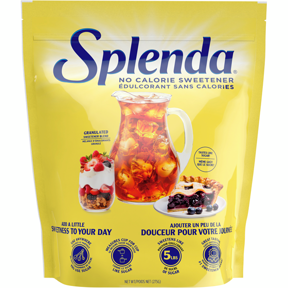 Splenda Substitut de Sucre Granulé sans Calories 275 g, 4,36 $/100g