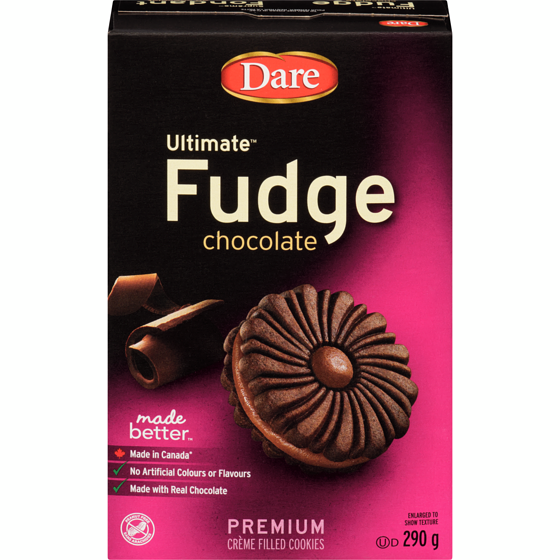 Dare Ultimate Fudge Chocolate Cookies 290 g, $1.72/100g