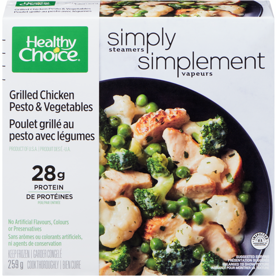 Healthy Choice Simply Chicken Pesto Veg 259 g, $2.51/100g