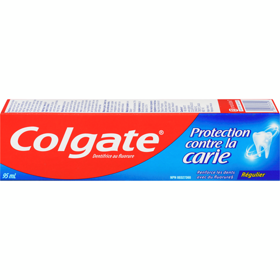 Colgate Dentifrice au fluorure Protection contre la carie Populaire 95 ml, 2,09 $/100ml