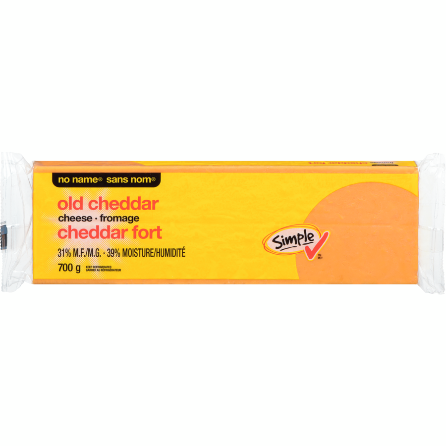 NEC - Cheese No Name Old Cheddar Cheese - 700 g | Dominion Stores of