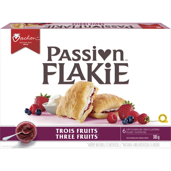 Vachon Passion Flakie® Three Fruits Flaky Pastries 305 g, $1.63/100g