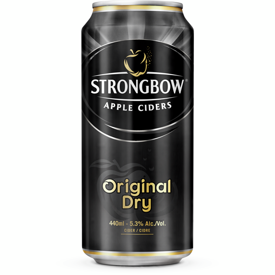 Strongbow Cider Can (ID required at pick-up) 500 ml, $1.01/100ml