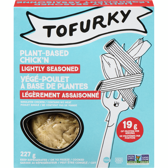 Tofurky Plant-Based Chick'n Lightly Seasoned 227 g, $2.86/100g