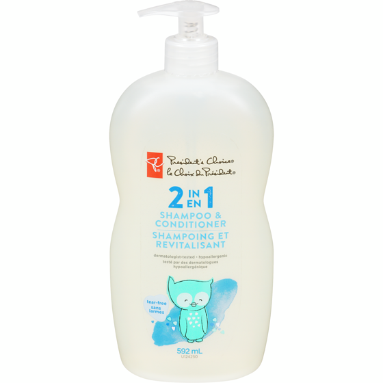 le Choix du Président Shampoing Et Revitalisant 2 En 1 592 ml, 0,76 $/100ml