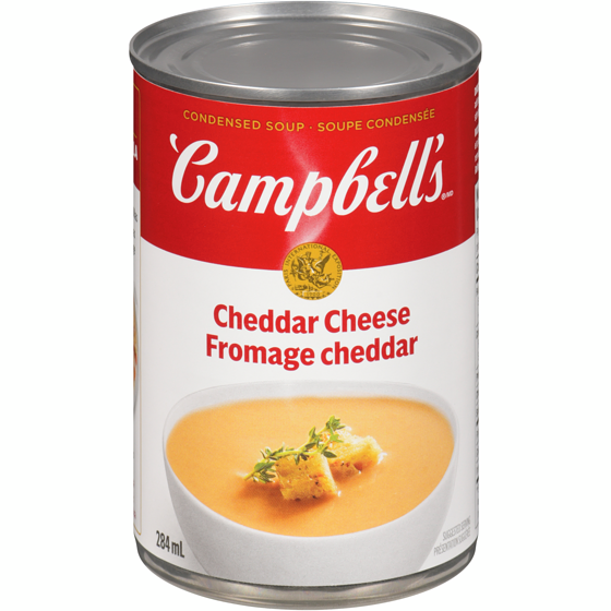 Campbell's Condensed Soup Cheddar Cheese 284 ml, $1.05/100ml