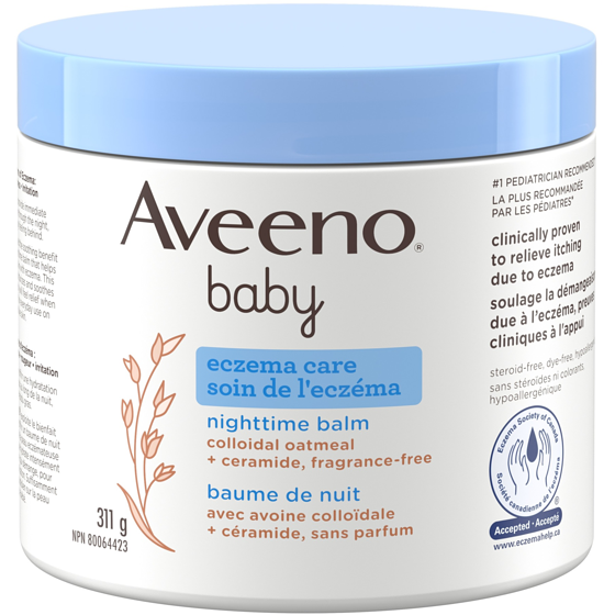 Aveeno Baby Eczema Care Nighttime Balm 311 g, $7.20/100g
