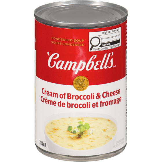 Campbell's Condensed Broccoli Cheese Soup 284 ml, $1.05/100ml