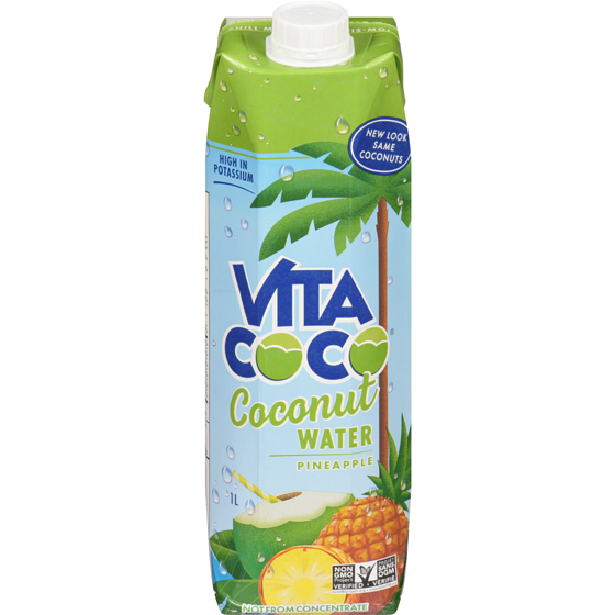 Vita Coco Coconut Water with Pineapple 1 l, $0.45/100ml