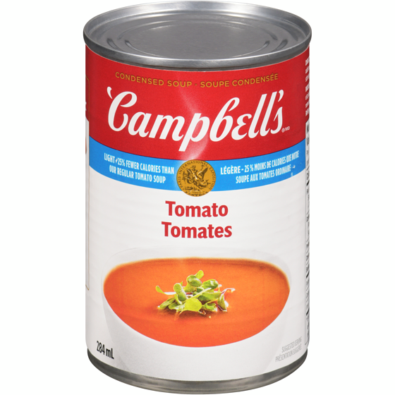 Campbell's Light Tomato Condensed Soup 284 ml, $1.05/100ml