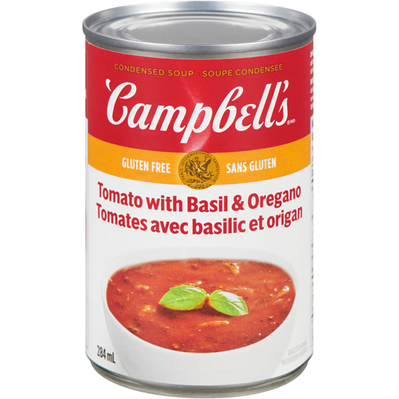 Campbell's Condensed Tomato with Basil and Oregano 284 ml, $1.05/100ml