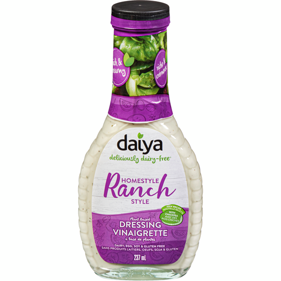 Daiya Vinaigrette Ranch maison sans produits laitiers 237 ml, 3,16 $/100ml