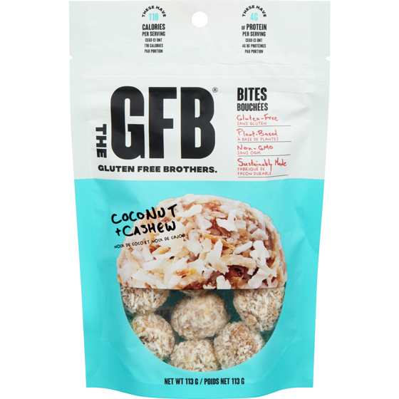 The GFB Gluten Free Bites, Coconut Cashew 113 g, $6.01/100g