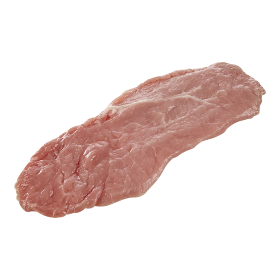 null White Veal Inside Round Cutlet, Service Case $59.24/1kg $26.88/1lb