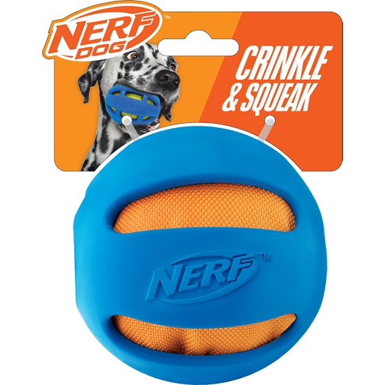 Nerf Jouet pour chien Crunchable Ball 1 ea, 9,00 $/1ch