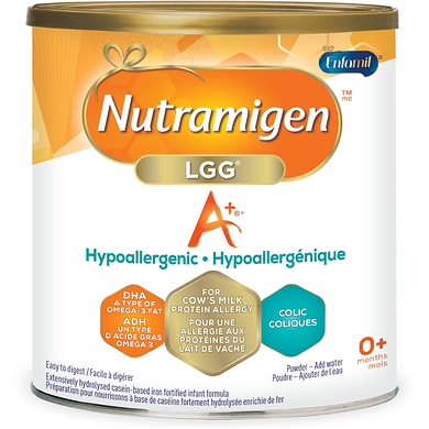 Enfamil Préparation pour bebe Nutramigen A+ avec LGG Hypoallergénique 561 g, 7,31 $/100g 3,32 $/1lb