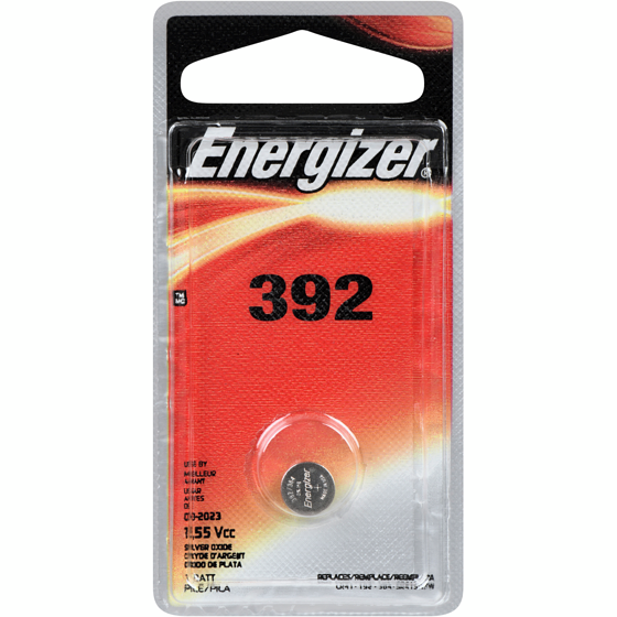 Energizer Pile miniature à l’oxyde d’argent Energizer 392 1 ea, 6,99 $/1ch
