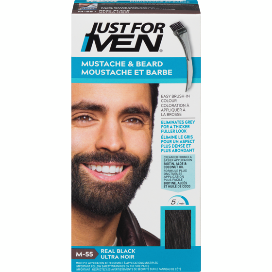 Just For Men Hair Color M-55 Real Black 1 ea, $16.49/1ea