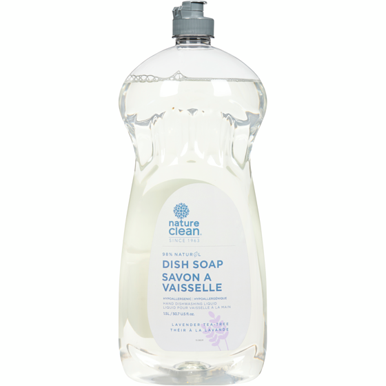Nature Clean Dish Washing Liquid, Lavender & Tea Tree 1.5 l, $0.52/100ml