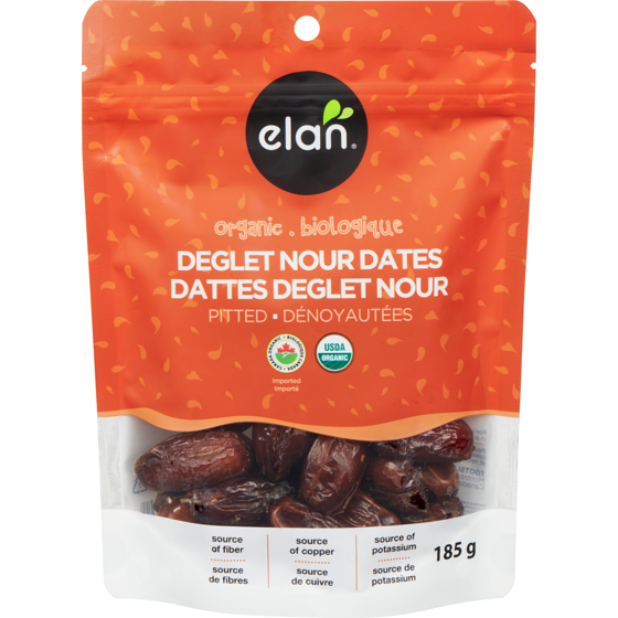 Elan Elan Organic Pitted Dates 185 g, $3.24/100g