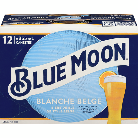 BELGIAN MOON Bière (Pièce d’identité requise au moment du ramassage) 12x355.0 ml, 0,61 $/100ml