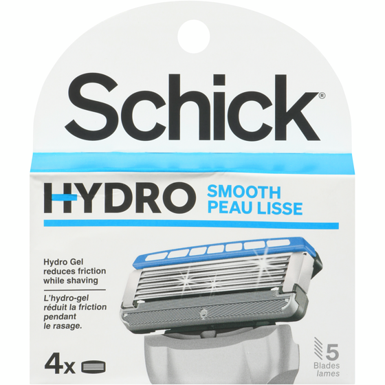 Schick Hydro Smooth Men’s Razor Blade Refills 4 Razor Refills 4 ea, $3.84/1ea