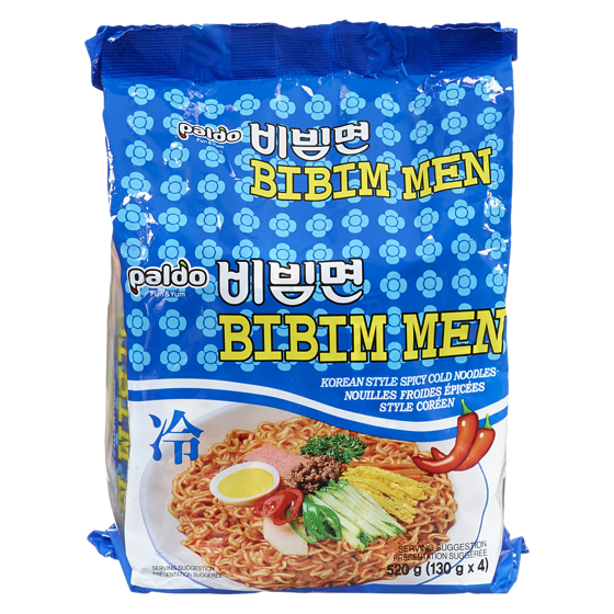 Paldo Bibimmen 520 g, 1,15 $/100g