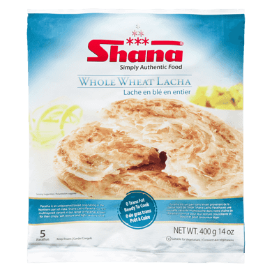 Shana Lacha au blé entier 400 g, 0,57 $/100g
