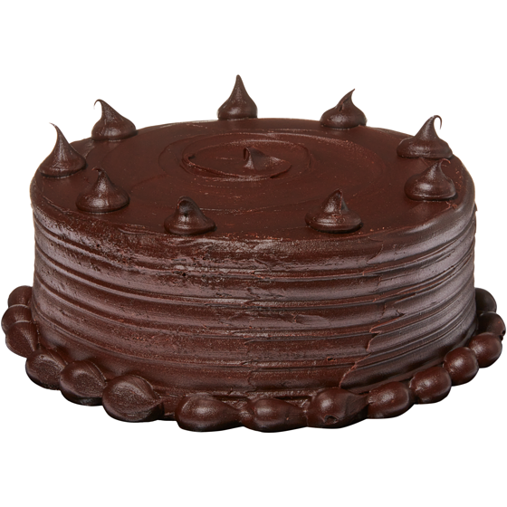 null Double Fudge Double Layer Cake (Minimum 48 Hours Notice Required) 1.3 kg, $1.77/100g
