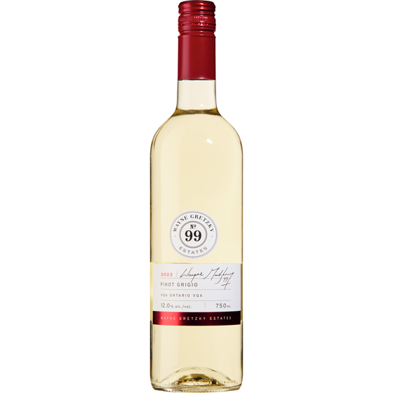 WAYNE GRETZKY Pinot grigio Founders (Pièce d’identité requise au moment du ramassage) 750 ml, 2,29 $/100ml