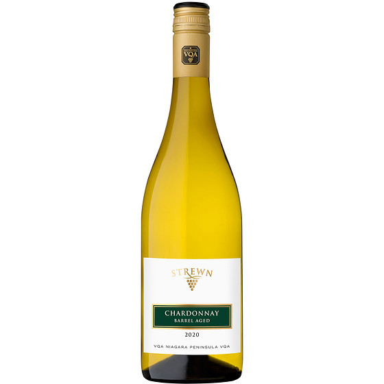 STREWN  Chardonnay (ID required at pick-up) 750 ml, $2.60/100ml