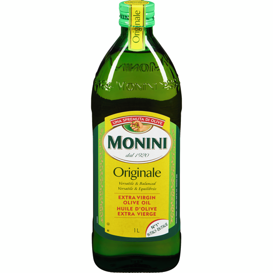 Monini 100% Extra Virgin Olive Oil 1 l, $3.00/100ml